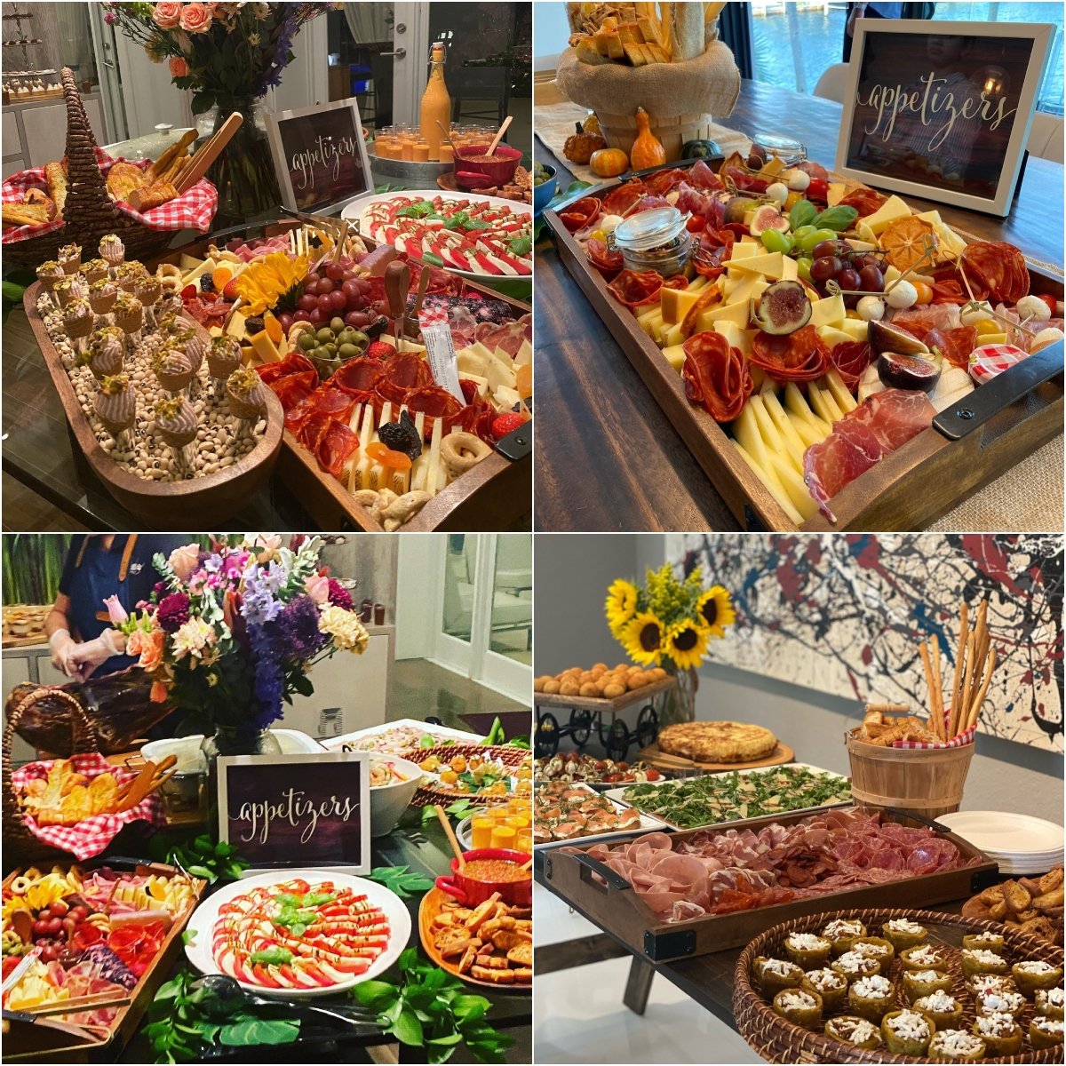 Appetizer Table-Bartolomeo Private Chef-Italian Catering in Miami