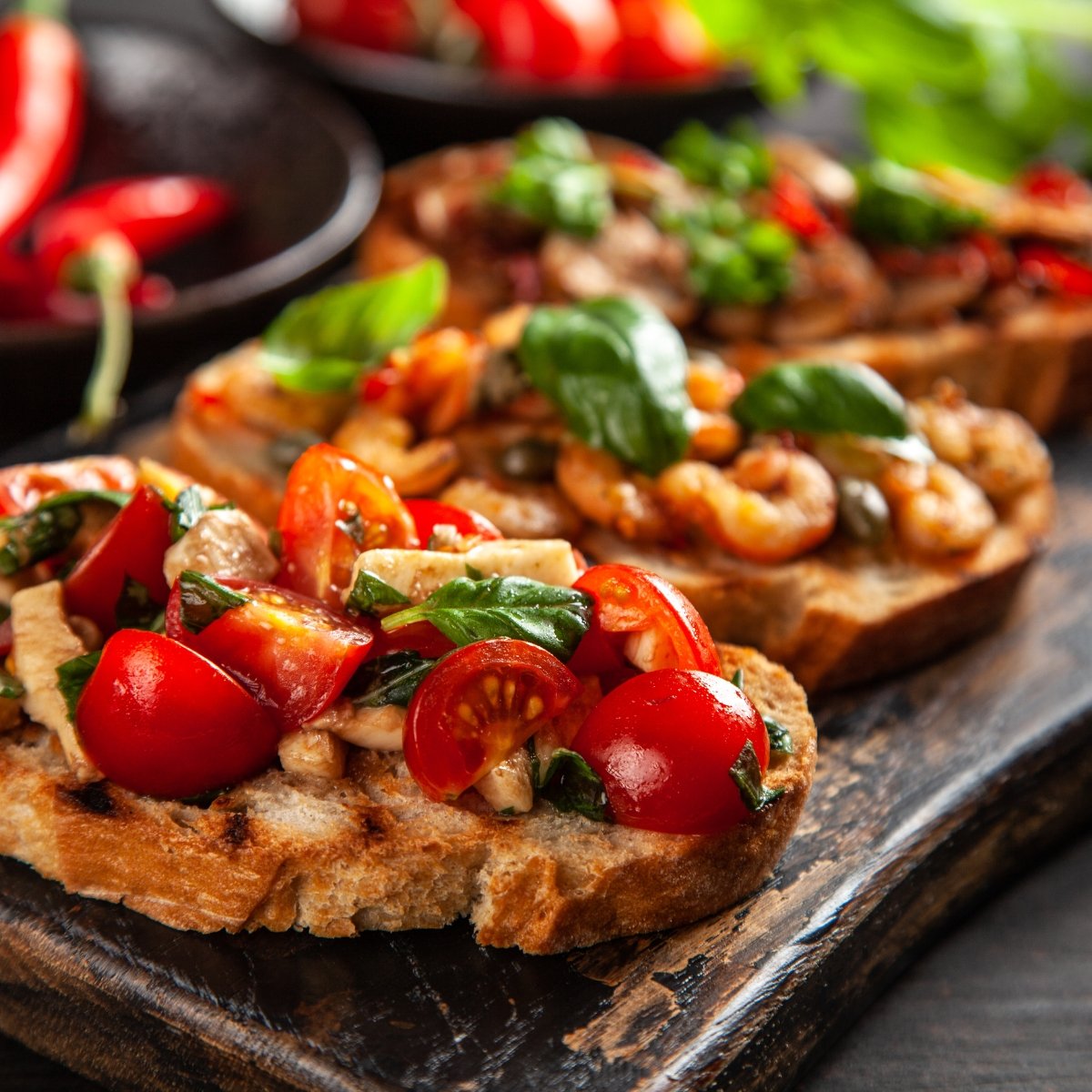 Bruschetta Italian Appetizer