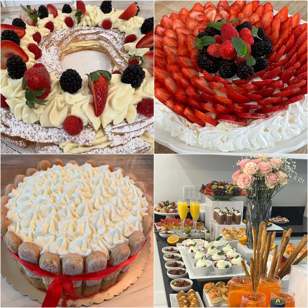 Desserts Station-Bartolomeo Private Chef-Italian Catering in Miami