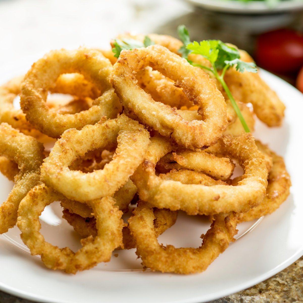 Fried Calamari Italian Appetizer