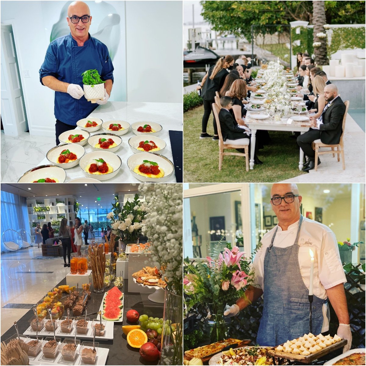 Private Dinners Bartolomeo Private Chef Italian Catering in Miami